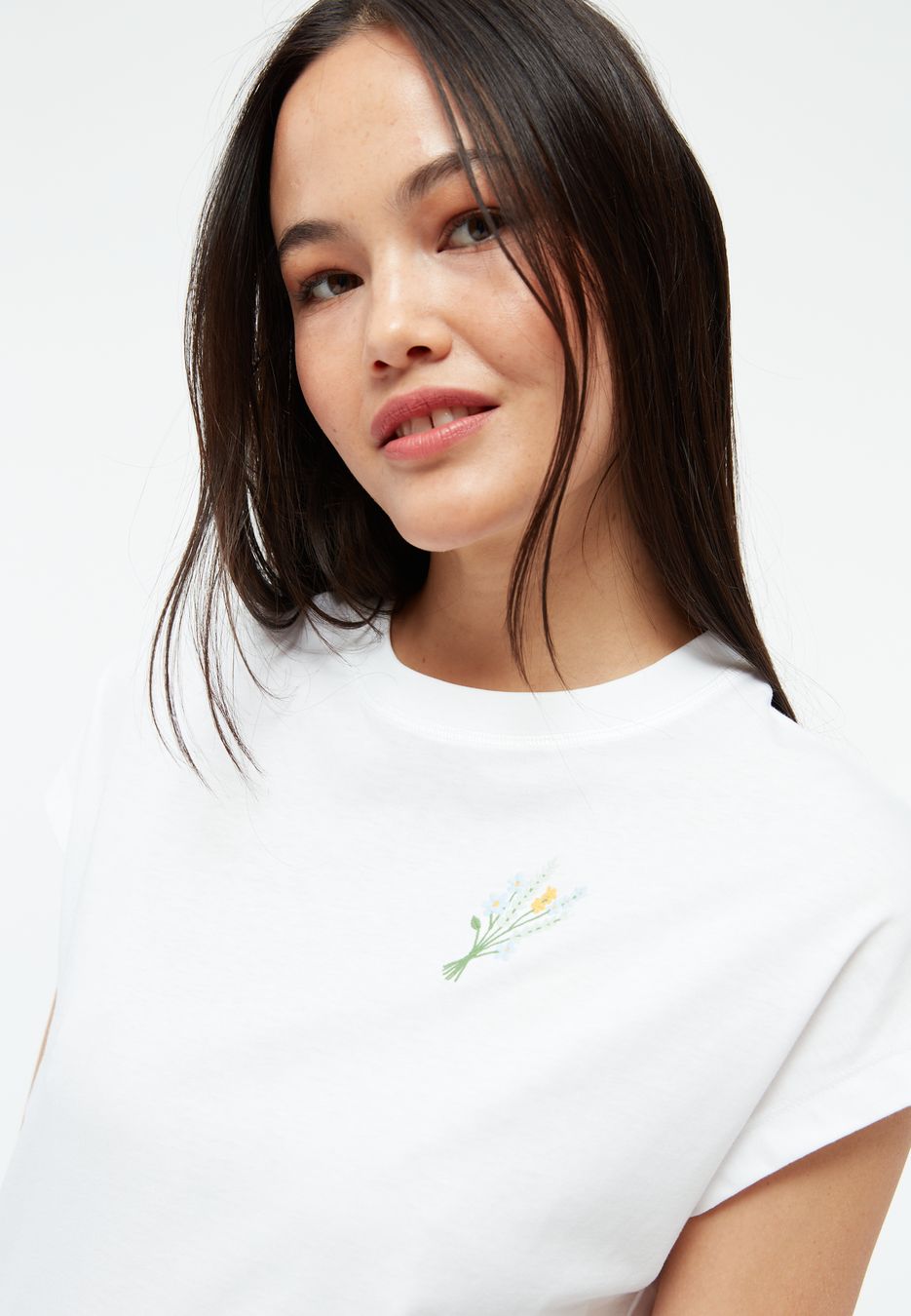 T-Shirt GBLaila Flower white von Givn Berlin