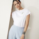 T-Shirt GBLaila Flower white von Givn Berlin