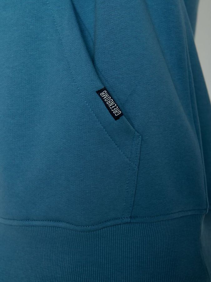 Hoodie Joy Basic tidal blue von Greenbomb