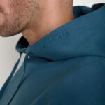Hoodie Joy Basic tidal blue von Greenbomb