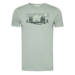 T-Shirt Guide Bike Mountain Pines soft sage von Greenbomb
