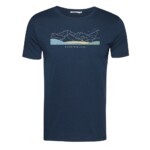 T-Shirt Guide Mountain Soul navy von Greenbomb