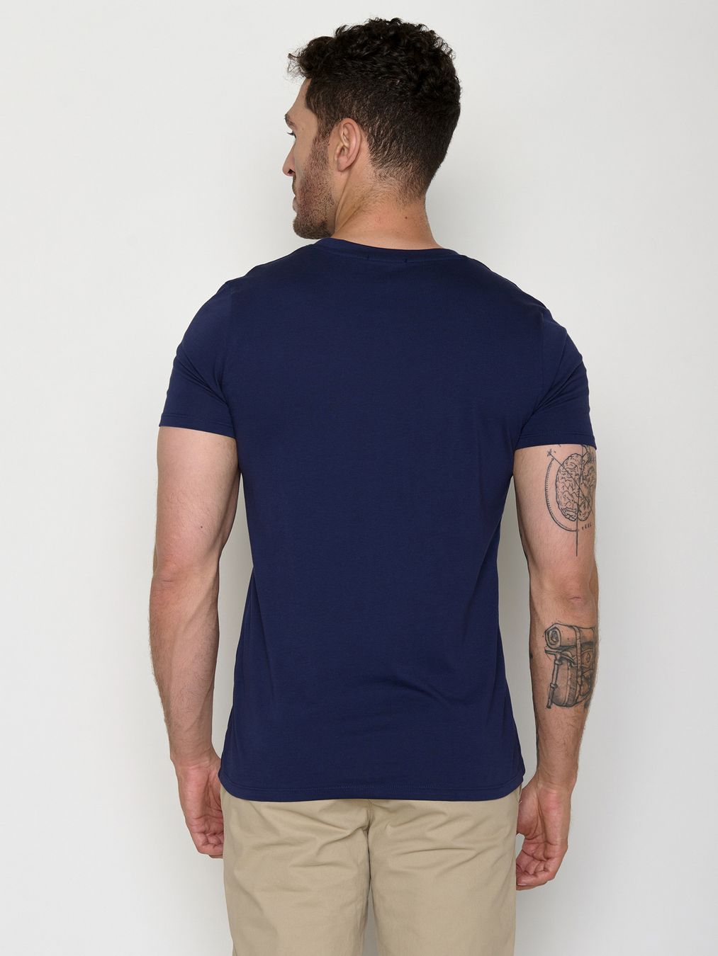 T-Shirt Guide Mountain Soul navy von Greenbomb