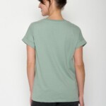 T-Shirt Loony Tucan Flower pale green von Greenbomb
