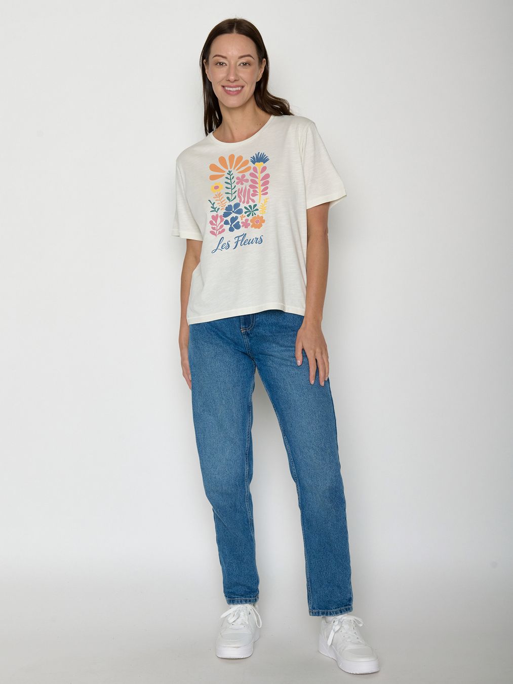T-Shirt Nova Les Fleurs moonstone von Greenbomb