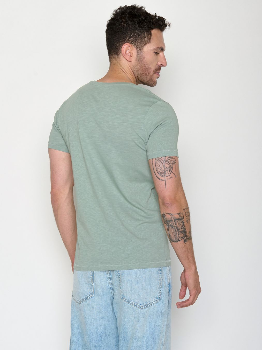 T-Shirt Spice Bike Jacques soft sage von Greenbomb