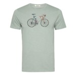 T-Shirt Spice Bike Jacques soft sage von Greenbomb