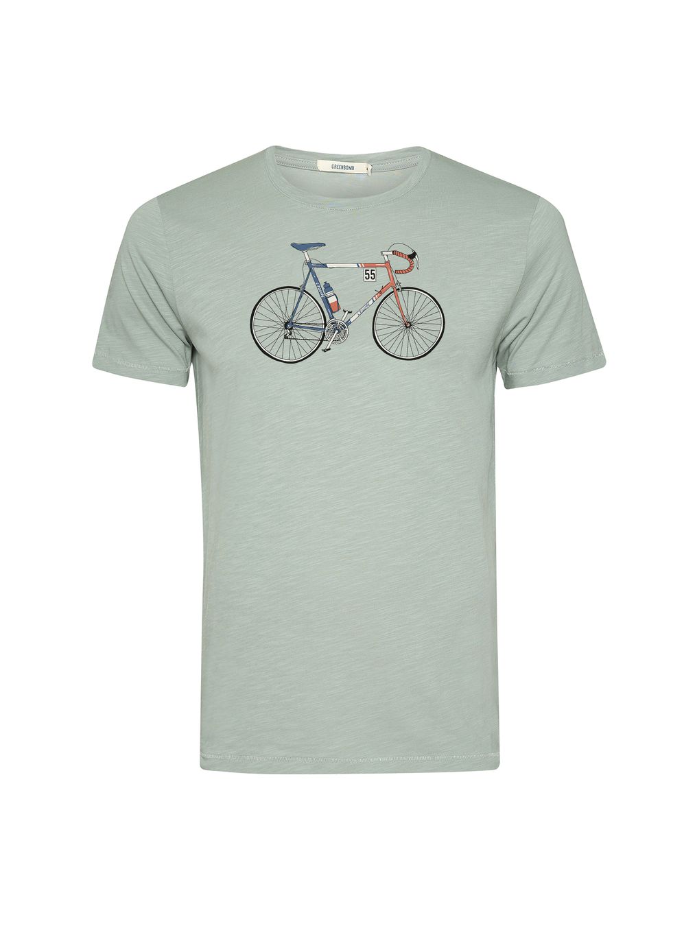 T-Shirt Spice Bike Jacques soft sage von Greenbomb