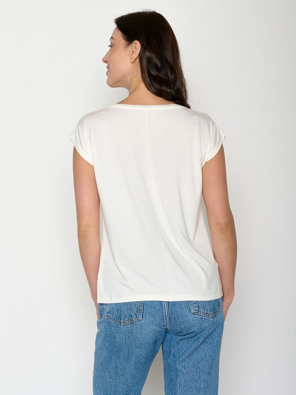 T-Shirt Timid Panther Leaves moonstone von Greenbomb