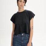 T-Shirt Bhamini schwarz von MELAWEAR