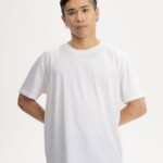 T-Shirt Sadhil Artist Edition Atelier Mave weiß / print secret lake von MELAWEAR