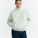 Jacke Monica colliure stripes von Thinking MU