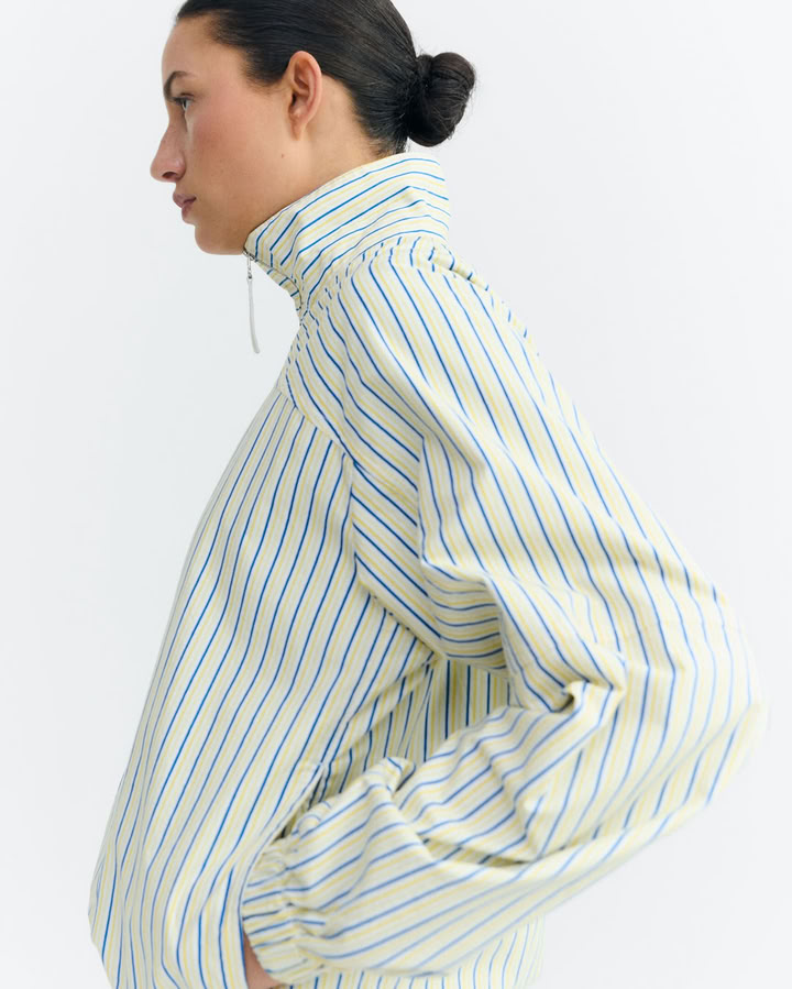 Jacke Monica colliure stripes von Thinking MU