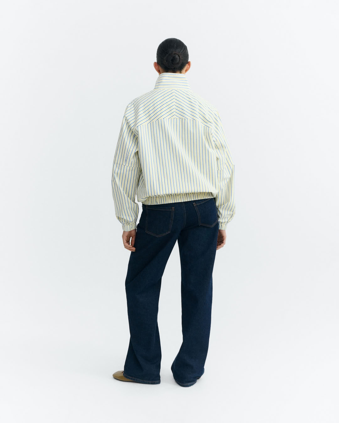 Jacke Monica colliure stripes von Thinking MU