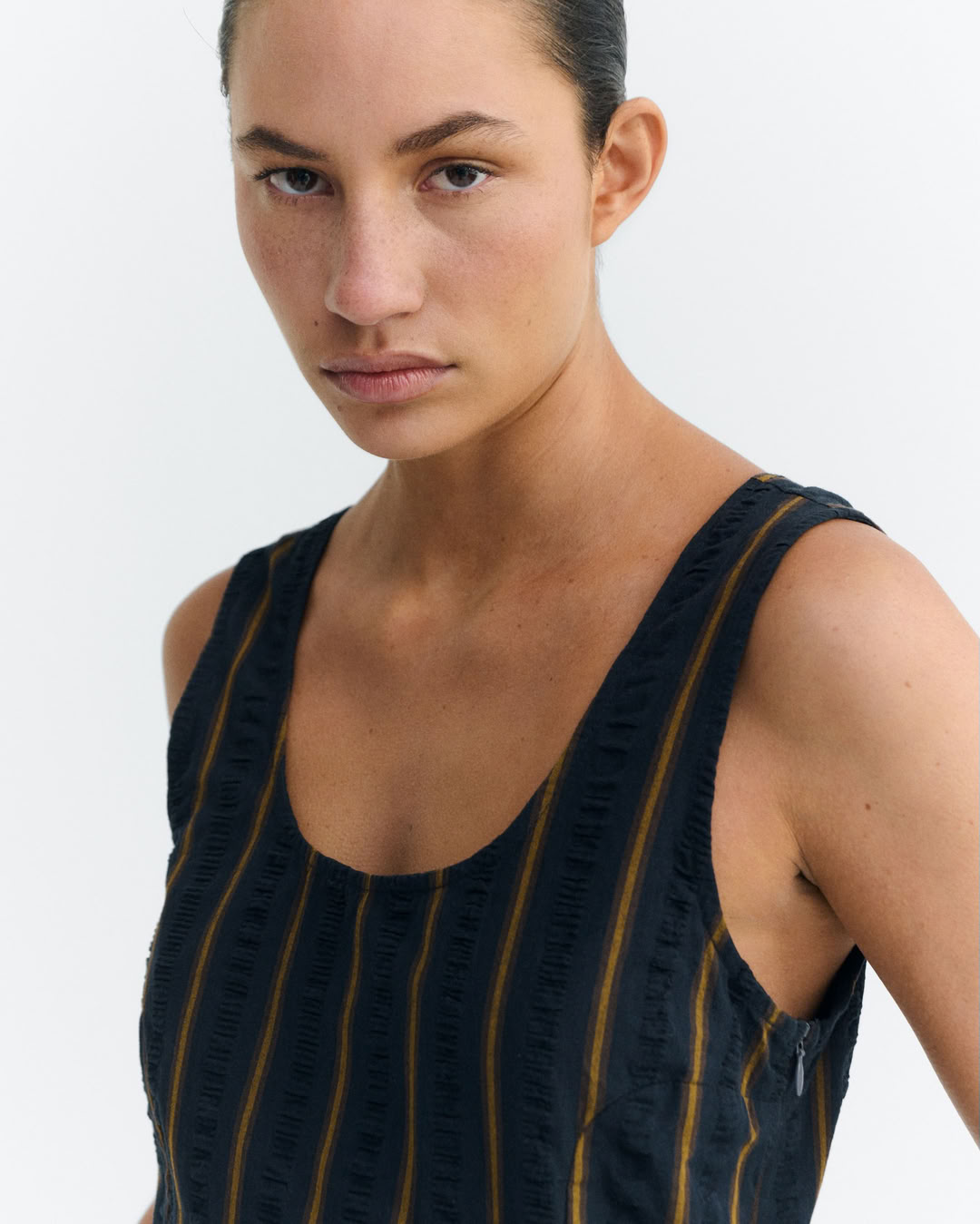 Jumpsuit Raflesia portbou seersucker von Thinking MU