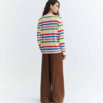 T-Shirt Emily Med Stripes med stripes von Thinking MU