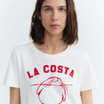 T-Shirt Ida Animal Motel snow white von Thinking MU