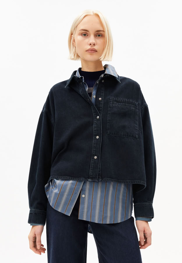 Bluse Nalaani Denim rinse von Armedangels Bluse Nalaani Denim rinse von Armedangels