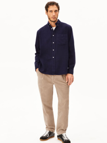 Hemd Corduroy Longsleeve tinted navy von Armedangels