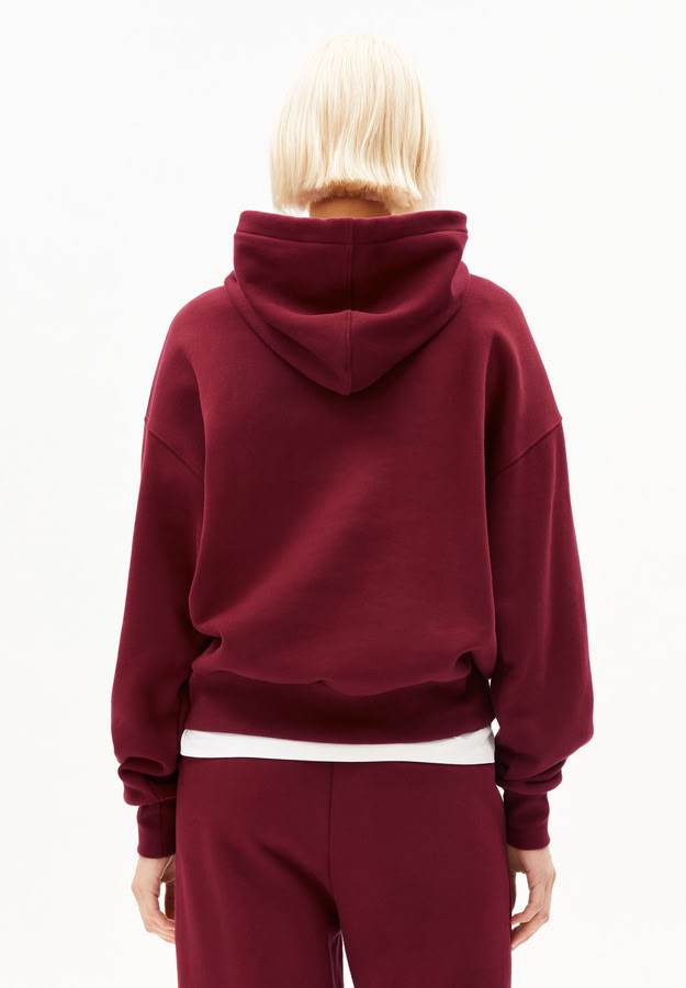 Hoodie Iconic Å Francisaraa velvet red von Armedangels