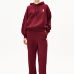 Hoodie Iconic Å Francisaraa velvet red von Armedangels
