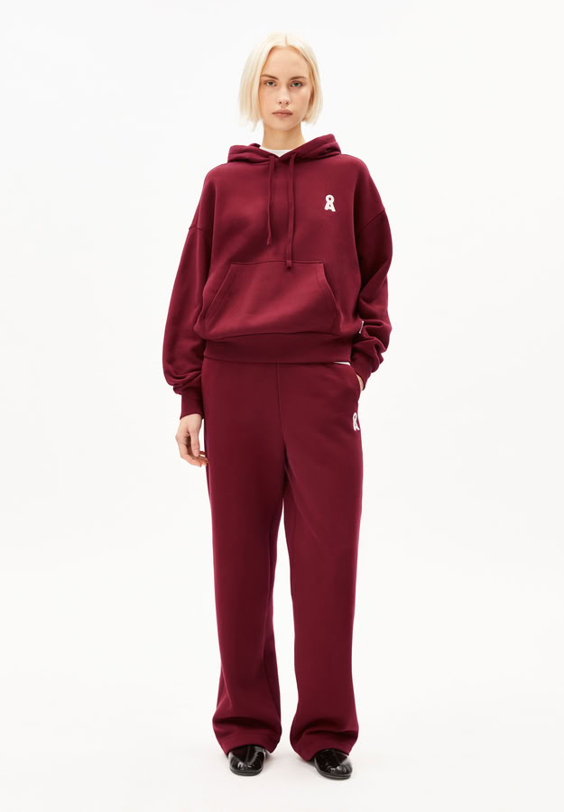 Hoodie Iconic Å Francisaraa velvet red von Armedangels