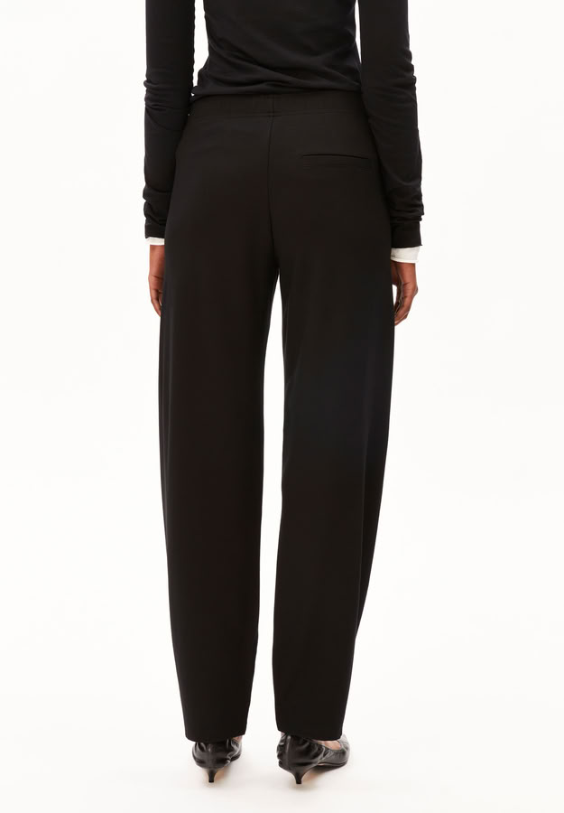 Hose Basic Jersey Barrel black von Armedangels Hose Basic Jersey Barrel black von Armedangels
