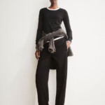 Hose Basic Jersey Barrel black von Armedangels Hose Basic Jersey Barrel black von Armedangels