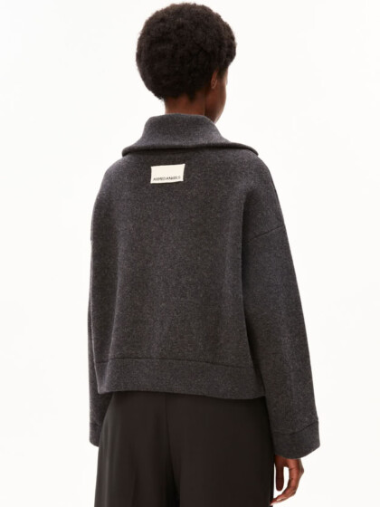 Jacke Cotton Wool Knit steel melange von Armedangels Jacke Cotton Wool Knit steel melange von Armedangels