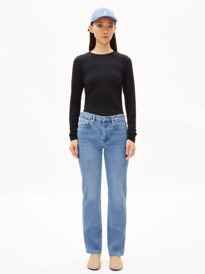 Jeans Carenaa Mid Straight capri von Armedangels