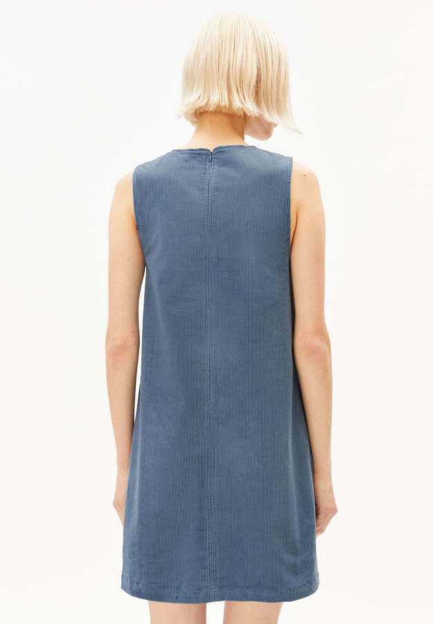 Kleid Corduroy R-Neck Mini dusty moon von Armedangels Kleid Corduroy R-Neck Mini dusty moon von Armedangels