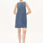 Kleid Corduroy R-Neck Mini dusty moon von Armedangels Kleid Corduroy R-Neck Mini dusty moon von Armedangels