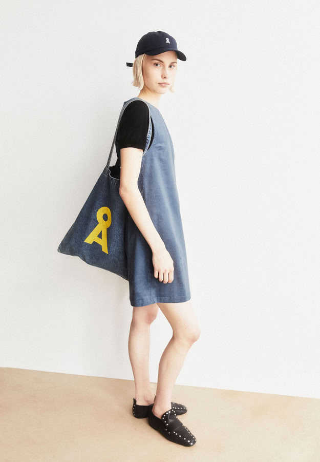 Kleid Corduroy R-Neck Mini dusty moon von Armedangels Kleid Corduroy R-Neck Mini dusty moon von Armedangels