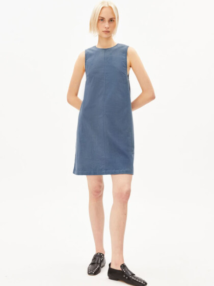 Kleid Corduroy R-Neck Mini dusty moon von Armedangels