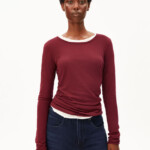 Longsleeve Einiaara Soft velvet red von Armedangels Longsleeve Einiaara Soft velvet red von Armedangels