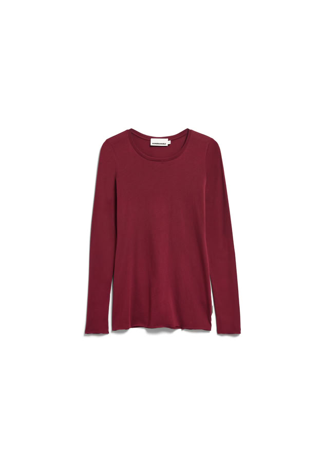 Longsleeve Einiaara Soft velvet red von Armedangels Longsleeve Einiaara Soft velvet red von Armedangels