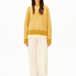 Pullover Wool Multi Dots Knit mosslace-oatmilk von Armedangels Pullover Wool Multi Dots Knit mosslace-oatmilk von Armedangels