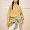 Pullover Wool Multi Dots Knit mosslace-oatmilk von Armedangels