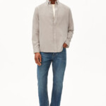 Shirt Araamo Flannel honey reed von Armedangels Shirt Araamo Flannel honey reed von Armedangels