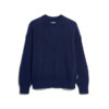 Strickpullover Vanisé Knit tinted navy-light tinted navy von Armedangels