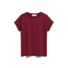 T-Shirt Idaara velvet red von Armedangels