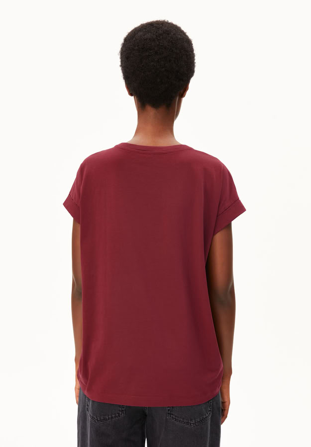 T-Shirt Idaara velvet red von Armedangels T-Shirt Idaara velvet red von Armedangels