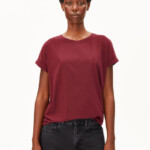T-Shirt Idaara velvet red von Armedangels T-Shirt Idaara velvet red von Armedangels