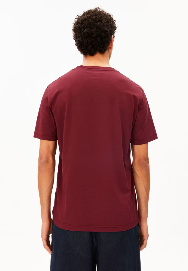 T-Shirt Jaames velvet red von Armedangels T-Shirt Jaames velvet red von Armedangels