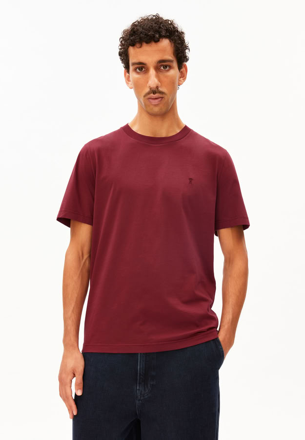 T-Shirt Jaames velvet red von Armedangels T-Shirt Jaames velvet red von Armedangels