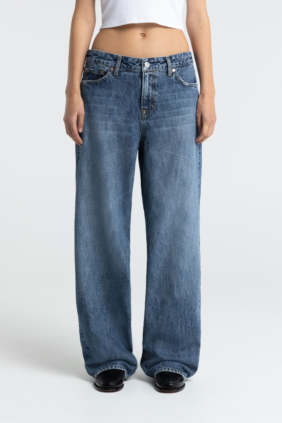 Jeans Joan ceky blue worn von Kings of Indigo