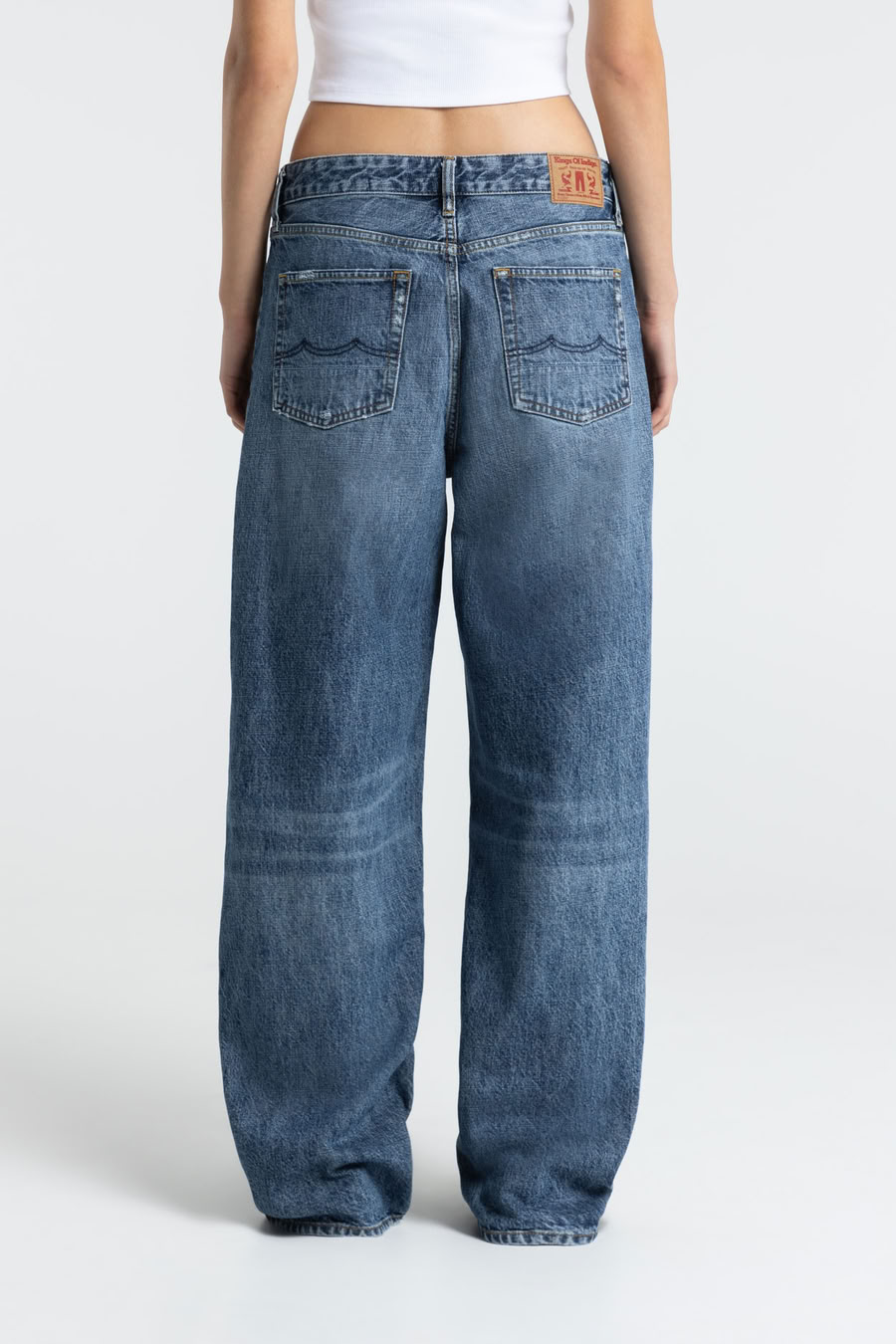 Jeans Joan ceky blue worn von Kings of Indigo