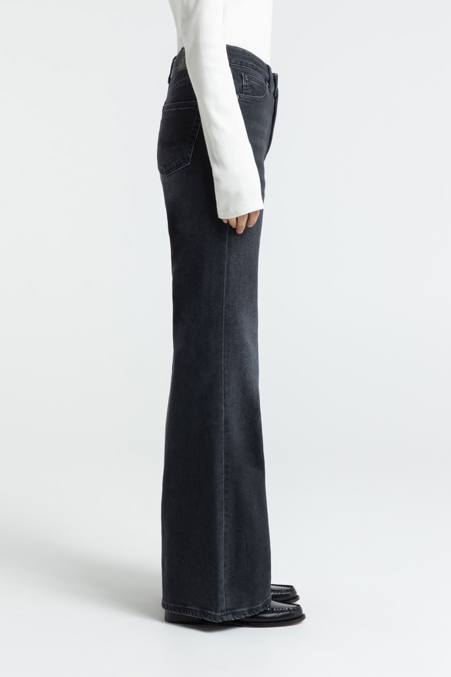 Jeans Kukiko cotton flex black von Kings of Indigo