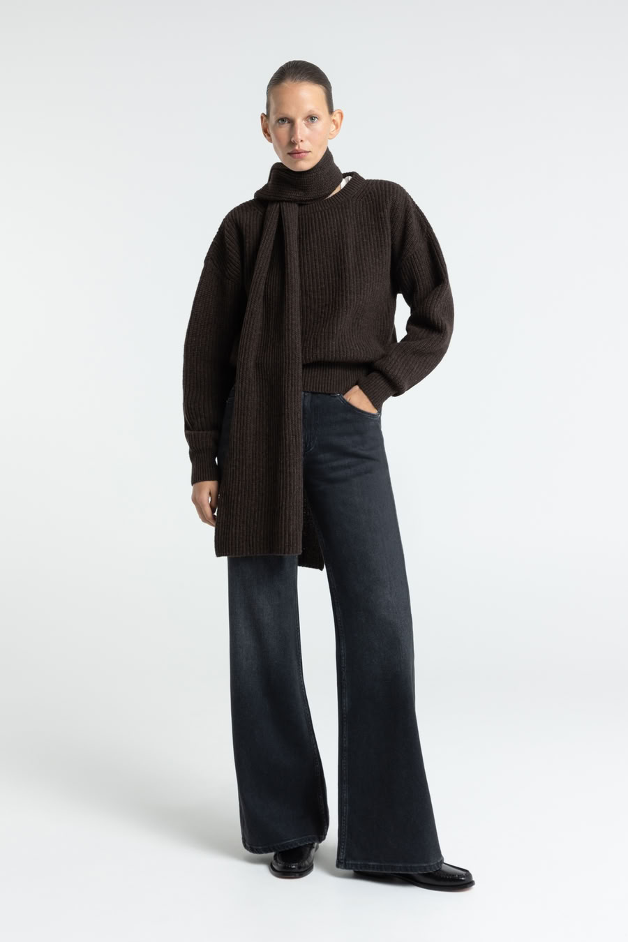 Jeans Kukiko cotton flex black von Kings of Indigo
