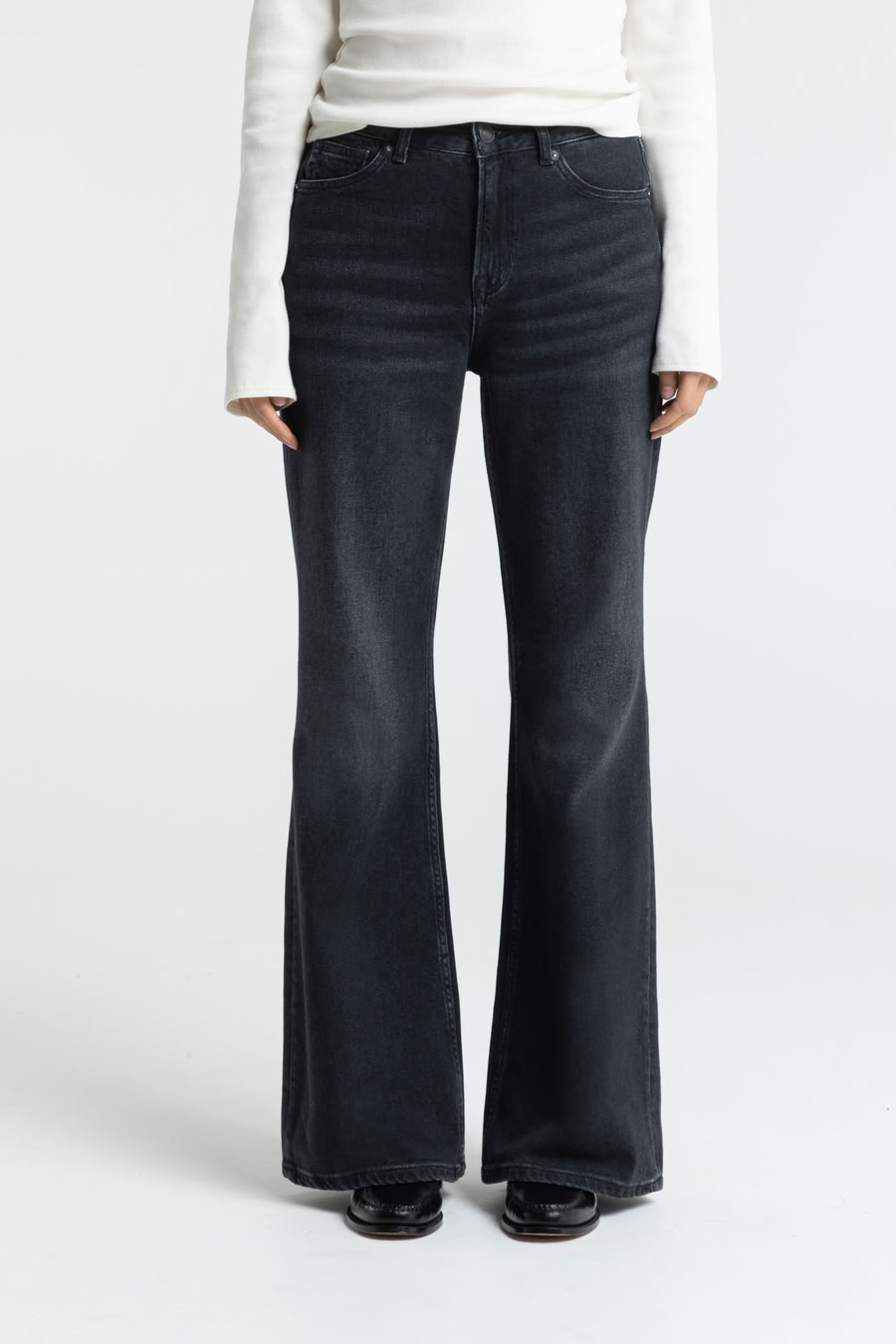 Jeans Kukiko cotton flex black von Kings of Indigo